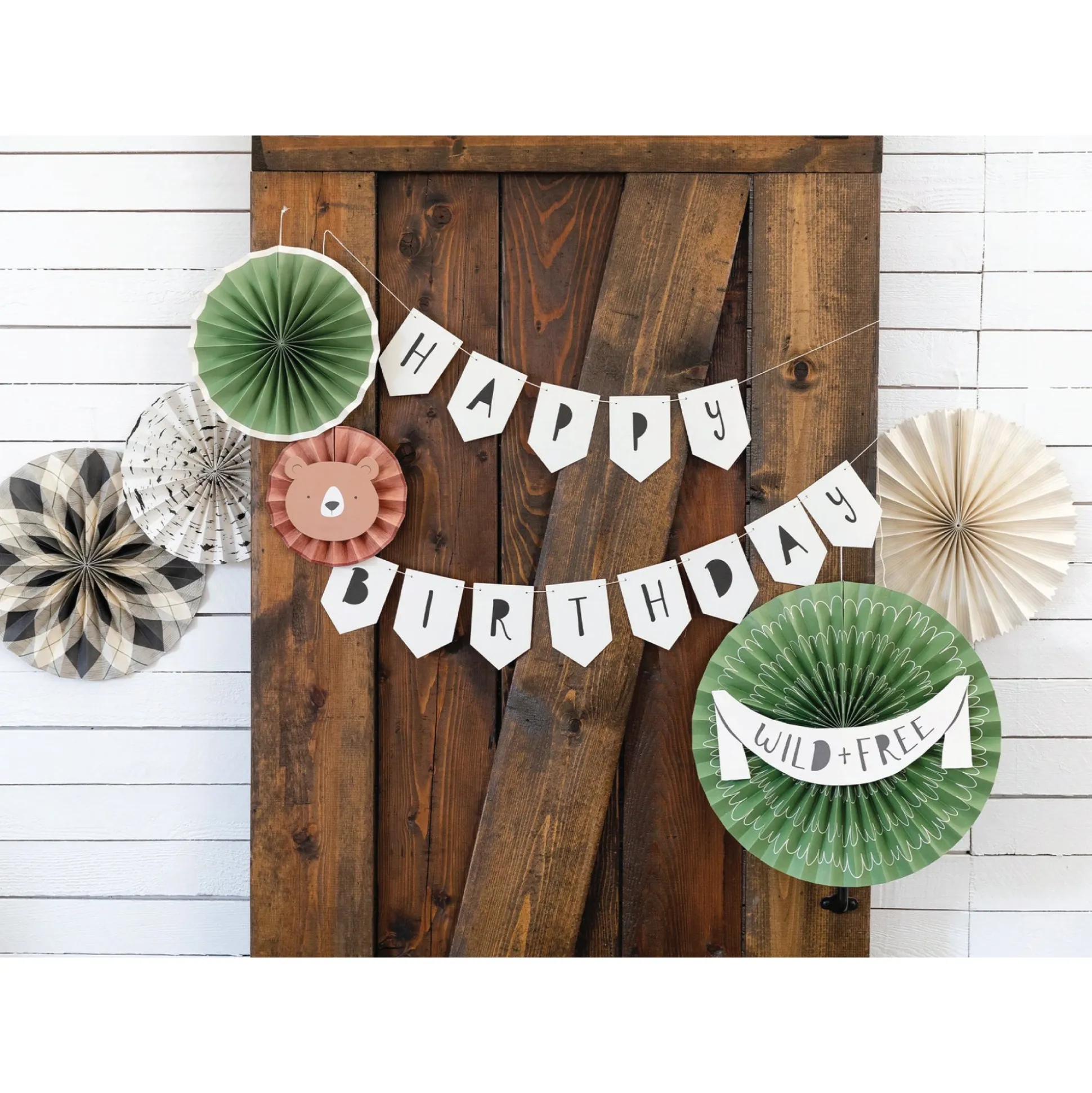 Adventure Happy Birthday Pennant Banner 4.5ft