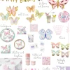 AirLoonz Flutter Butterfly Foil Balloon 44in