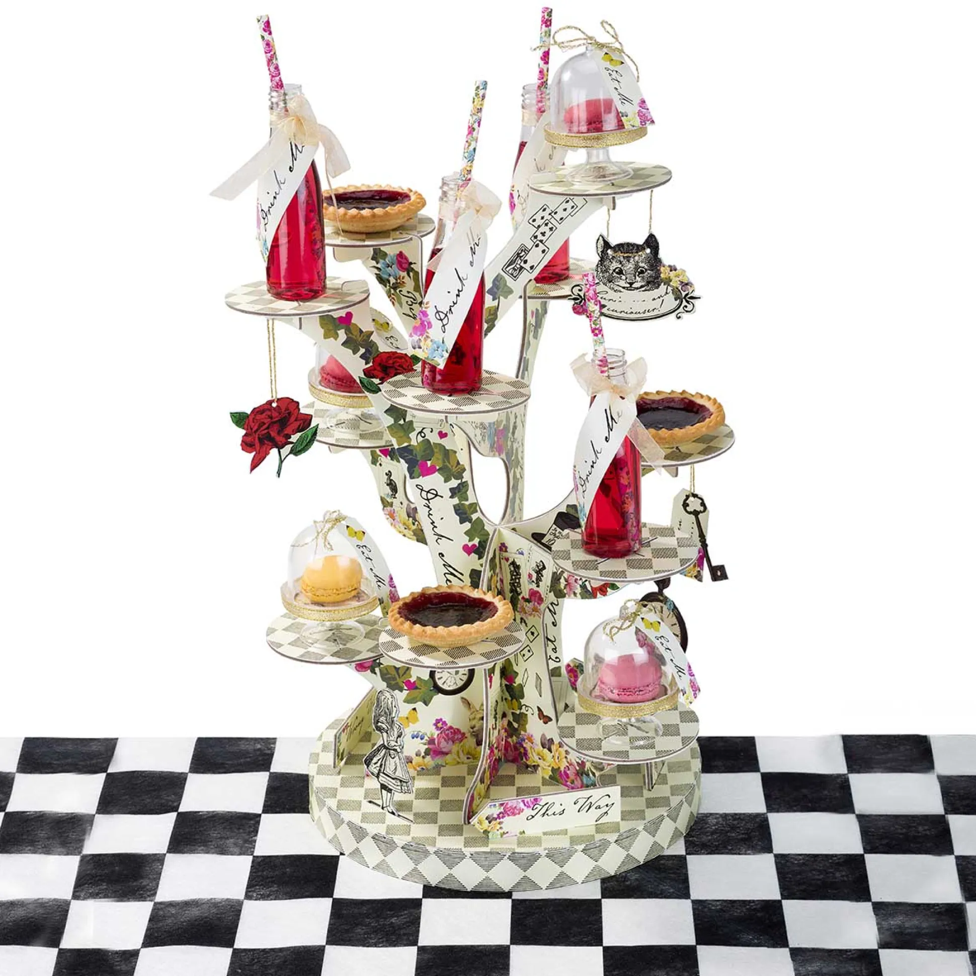 Alice in Wonderland Treat Stand