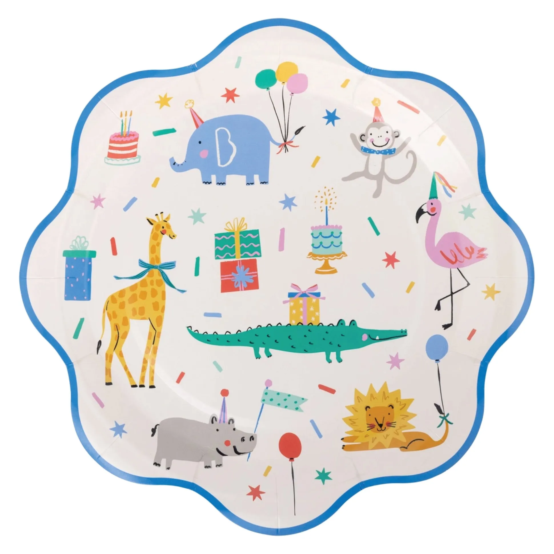 Animal Party Lunch Plates 8ct