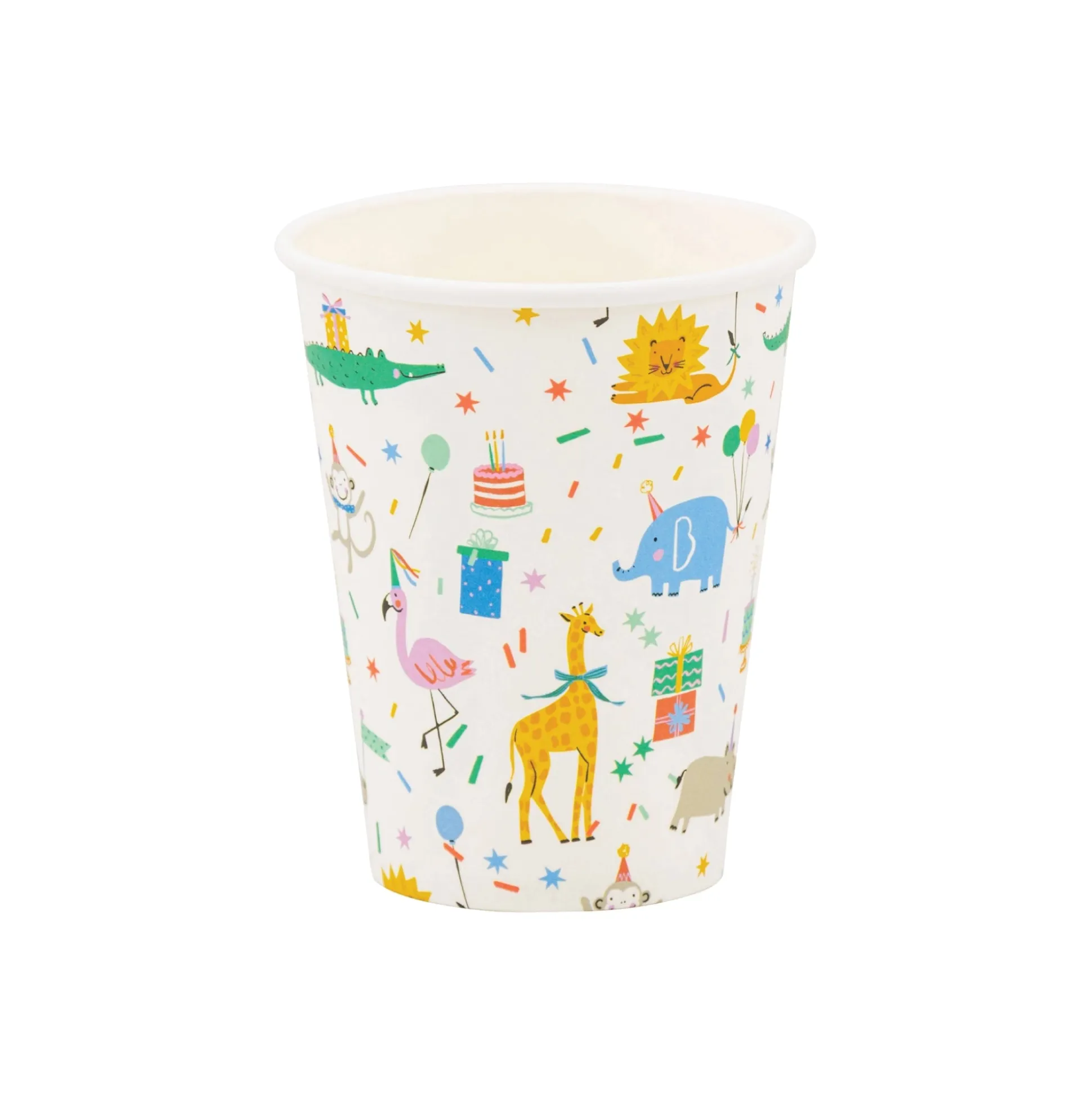 Animal Party Paper Cups 8ct