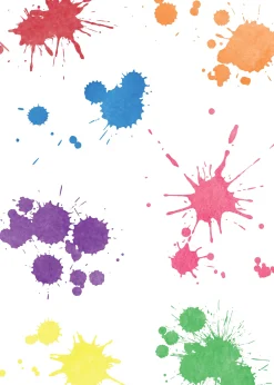 Art Party Birthday Invitation