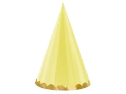 Assorted Pastel Party Hats 6ct