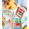 Backpack Shaped Lunch Plates 8ct