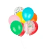 Back to School Rainbow Classic Balloon Bouquet 12ct