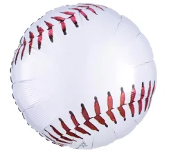 Baseball Foil Balloon 17in