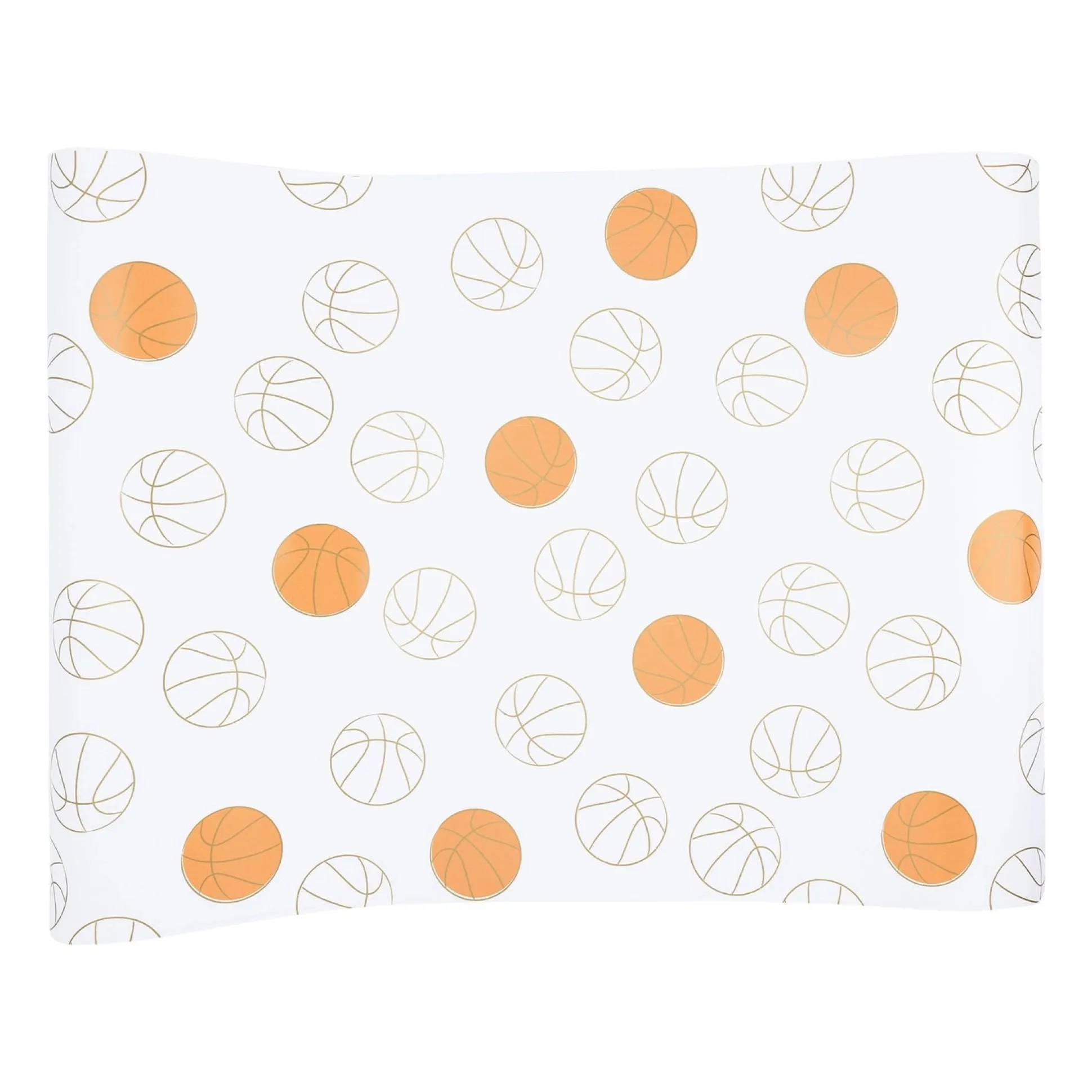 Basketball Paper Table Runner 10ft