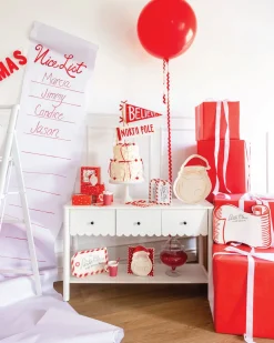 Believe & North Pole Felt Pennant Set