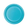 Bermuda Blue Paper Dessert Plates 24ct