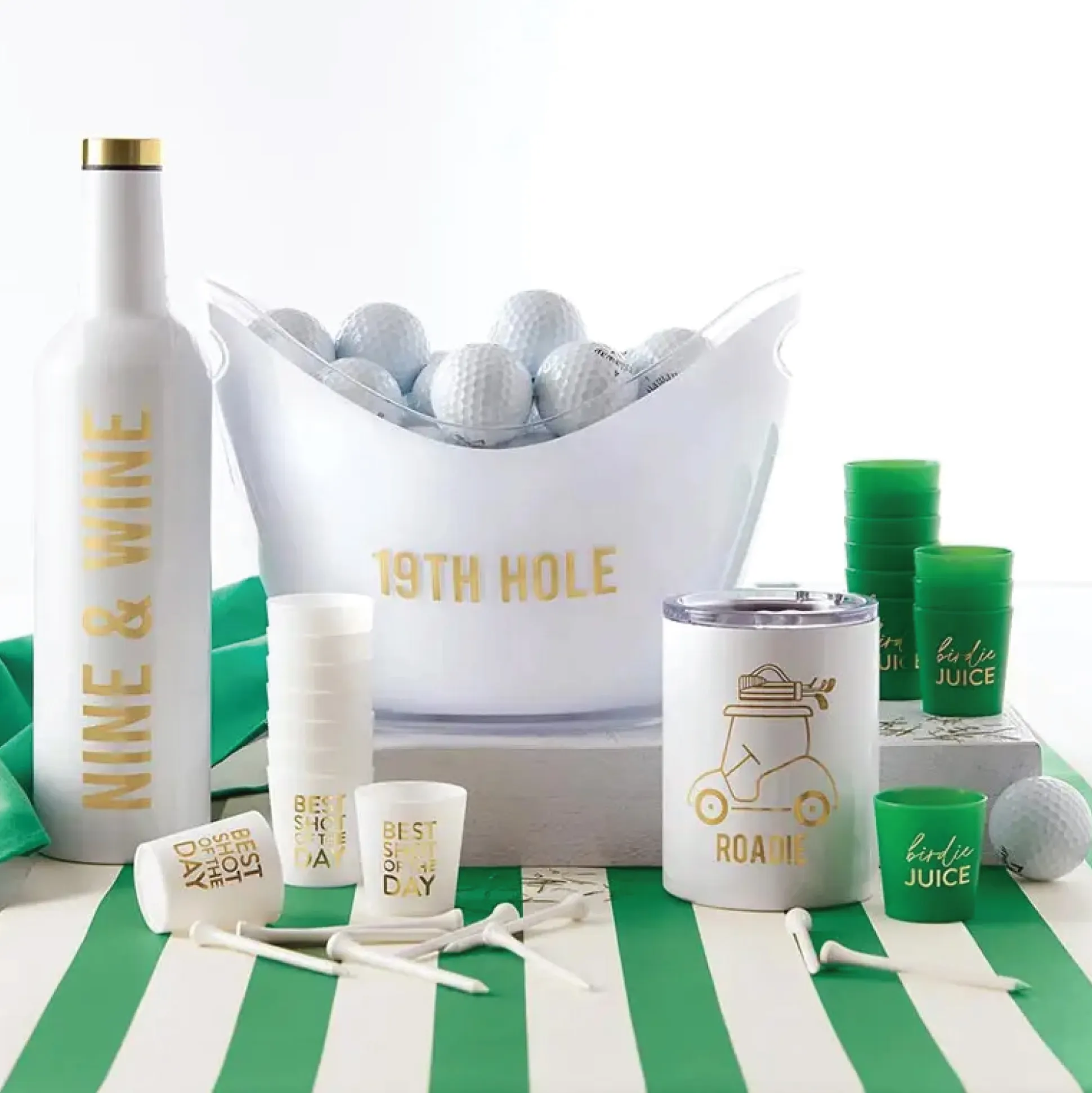 Best Shot of the Day White Plastic Shot Cups 10ct