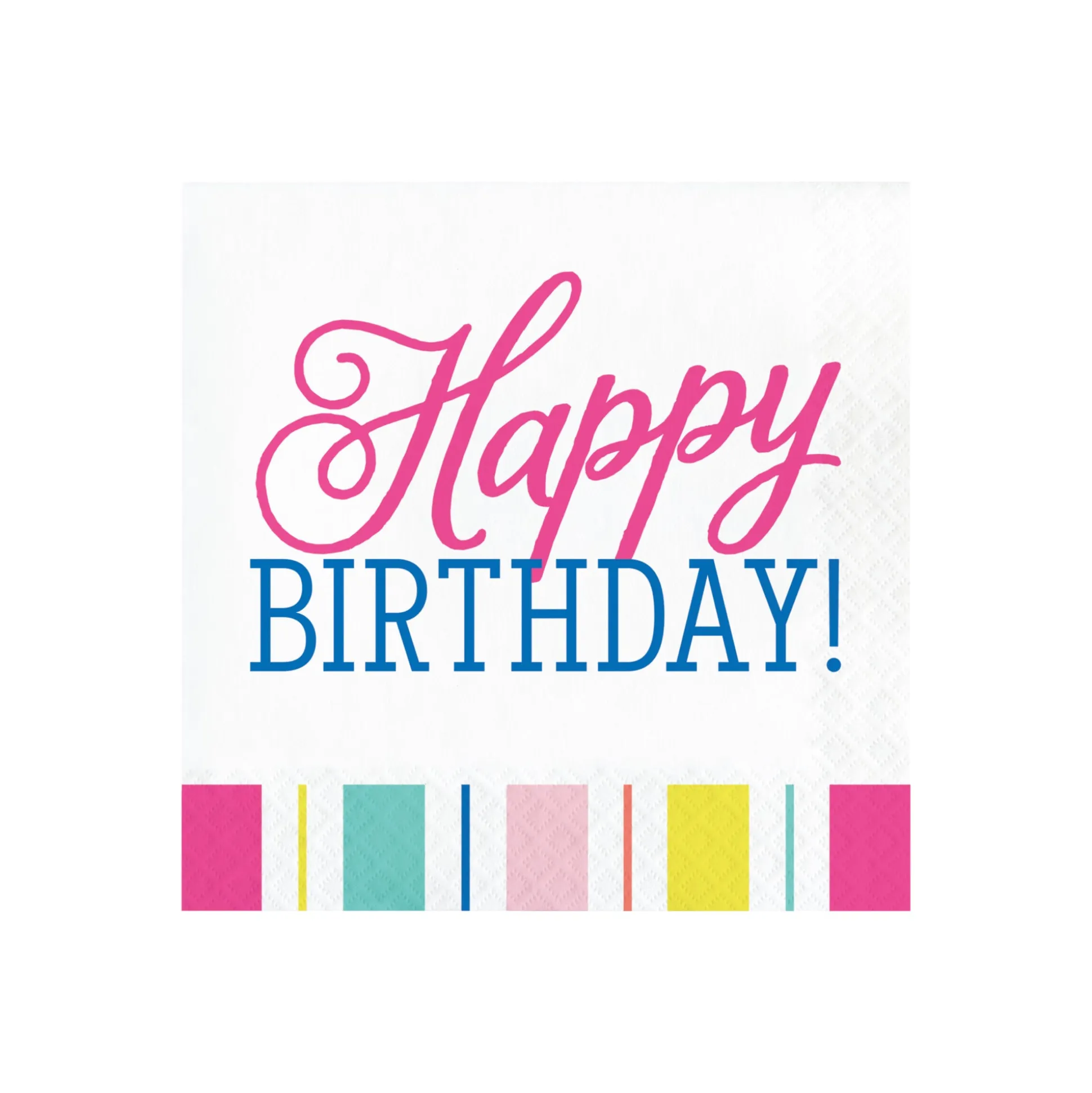 Birthday Brights Lunch Napkins 16ct