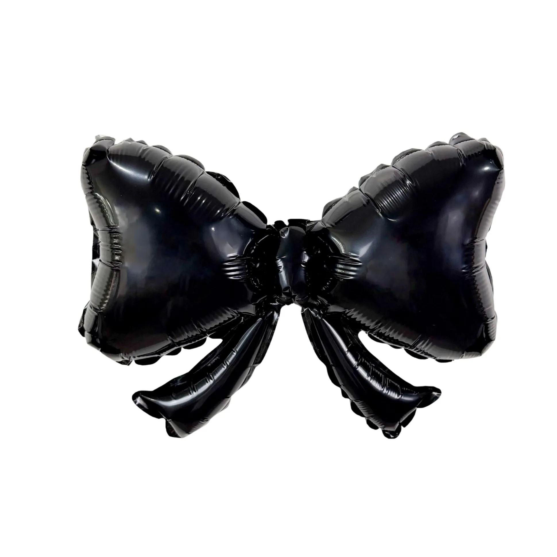 Black Bow Foil Balloon 40in