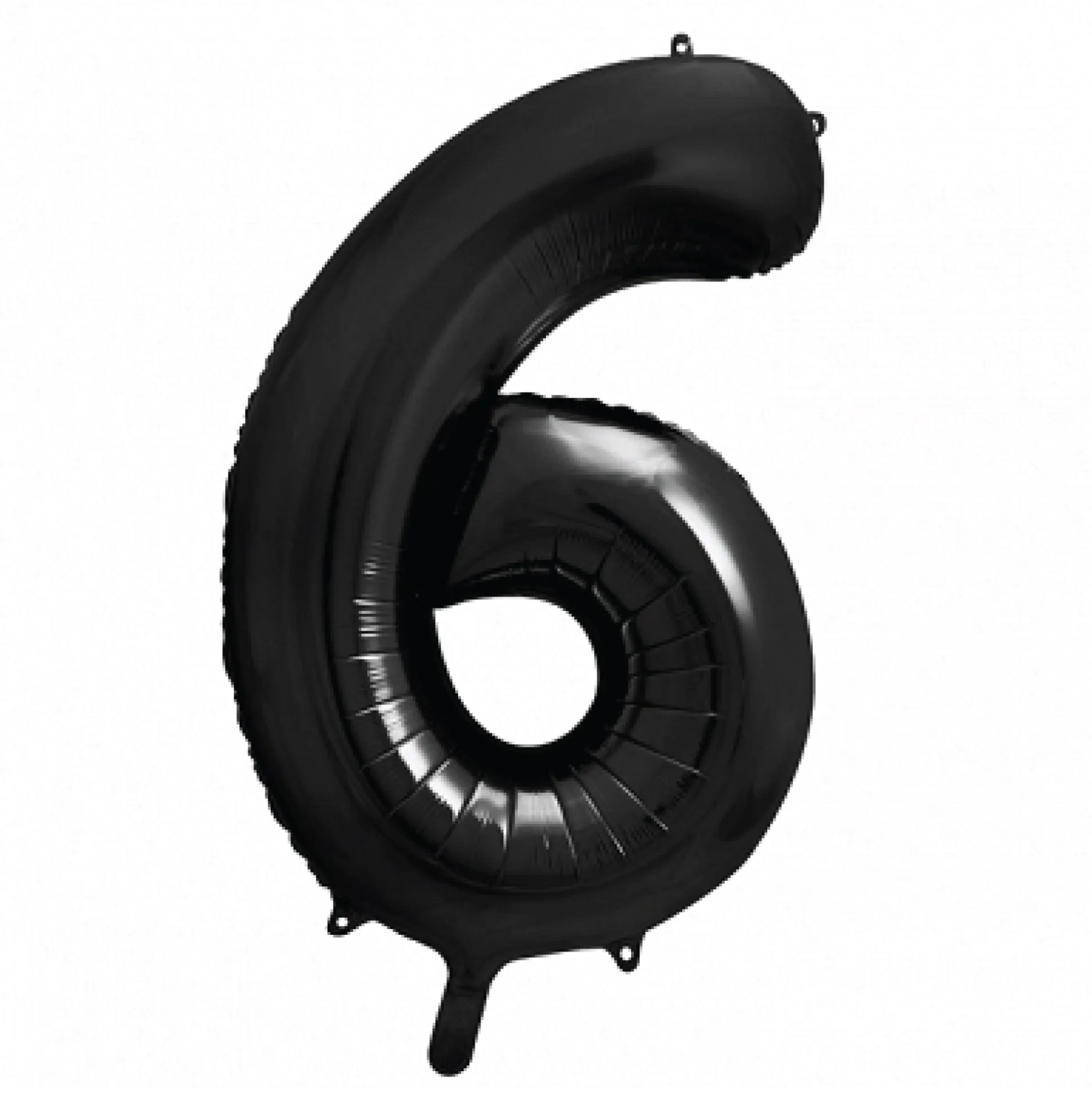34" Black Number Balloon 0-9