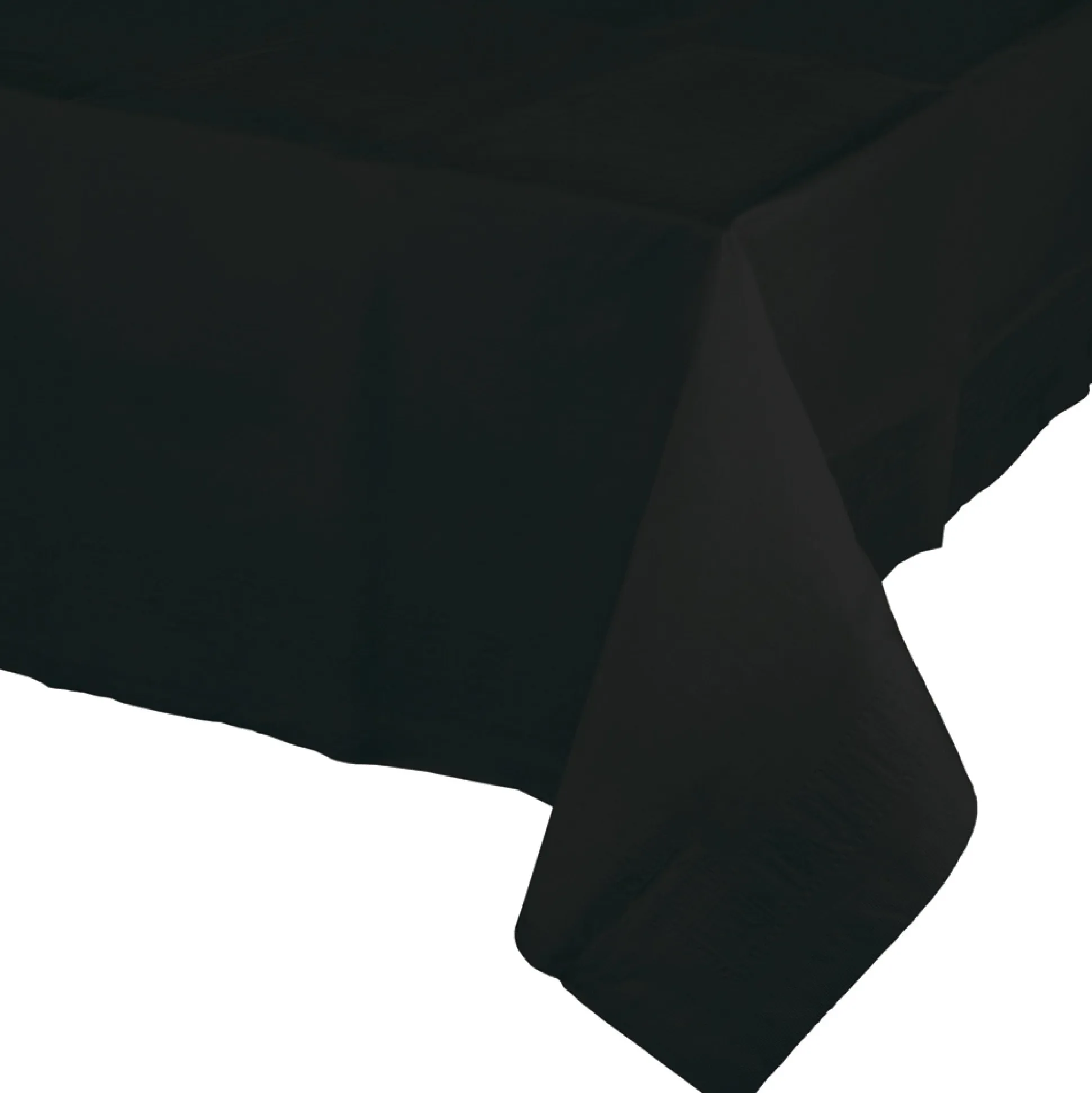 Black Plastic Table Cover
