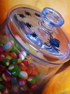 Black Spider Confetti
