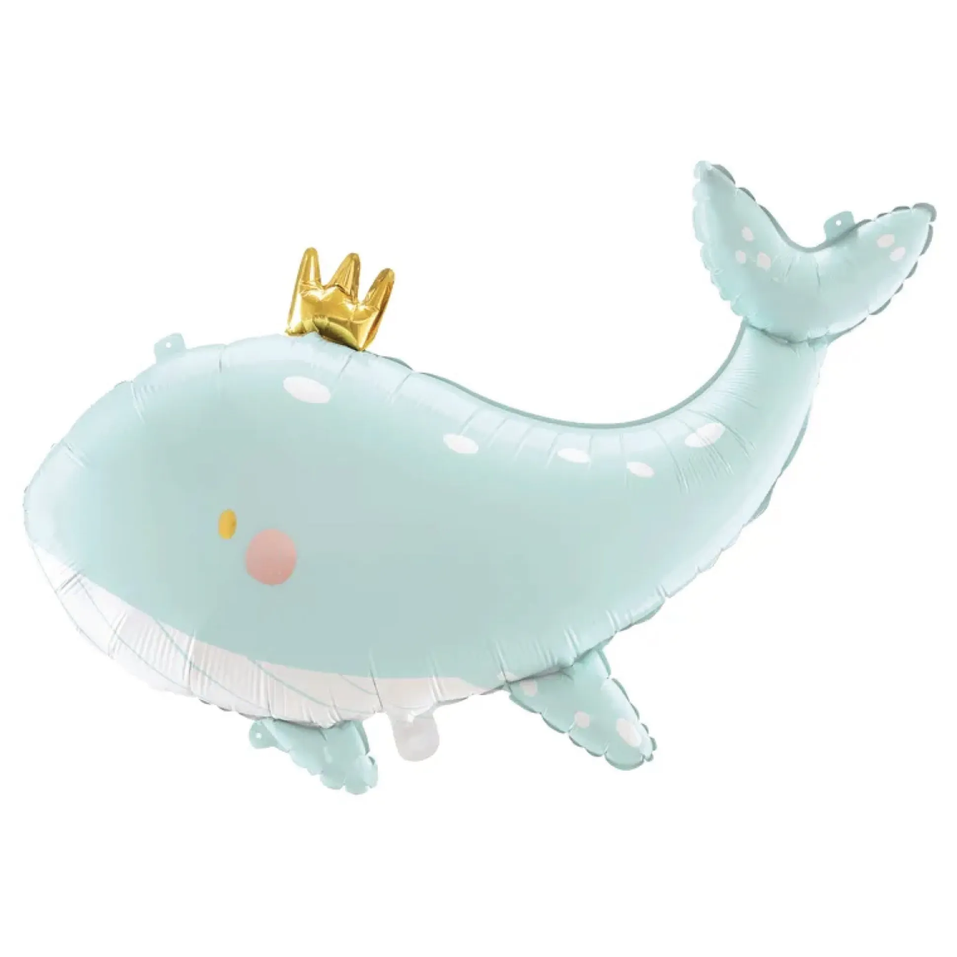 Blue Baby Whale Foil Balloon 30.5in