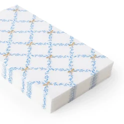 Blue Bow Trellis Guest Towels 20ct