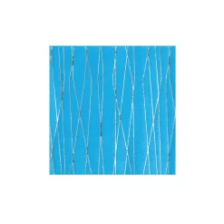 Blue & Gold Markle Dessert Napkins 20ct