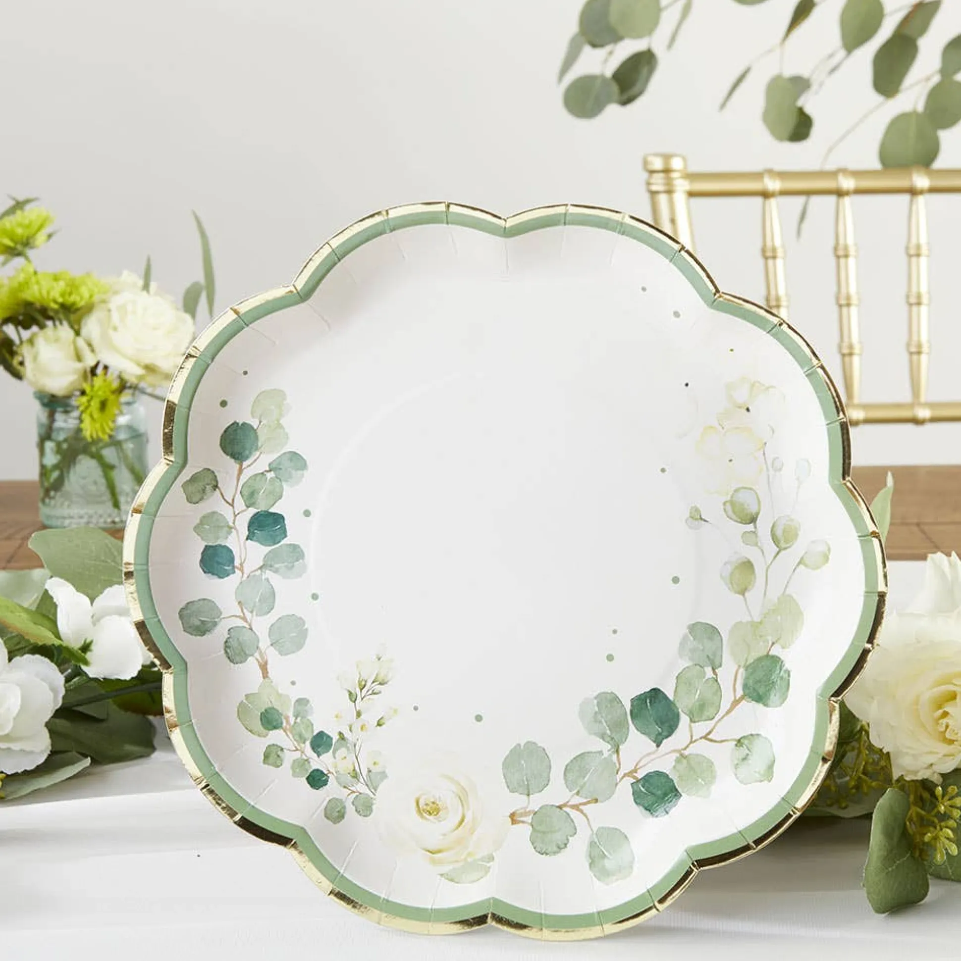 Botanical Garden Lunch Plates 16ct