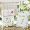 Botanical Garden Wedding Table Numbers (1-25)