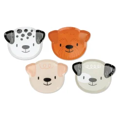 Bow Wow Dog Lunch Plates 8ct