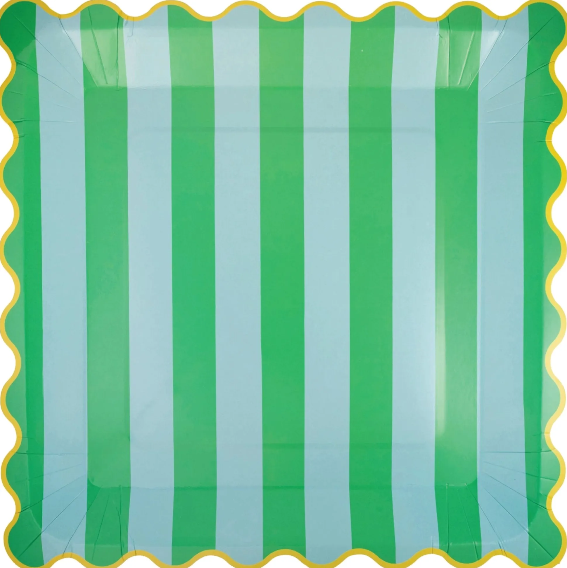 Bright Birthday Stripes Dinner Plates 8ct