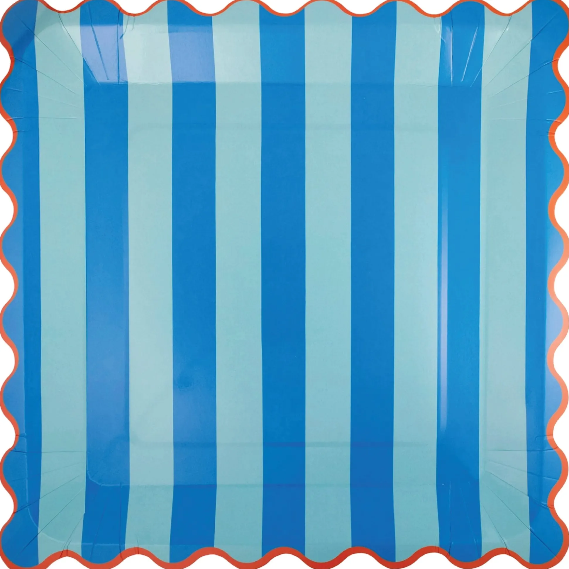 Bright Birthday Stripes Dinner Plates 8ct