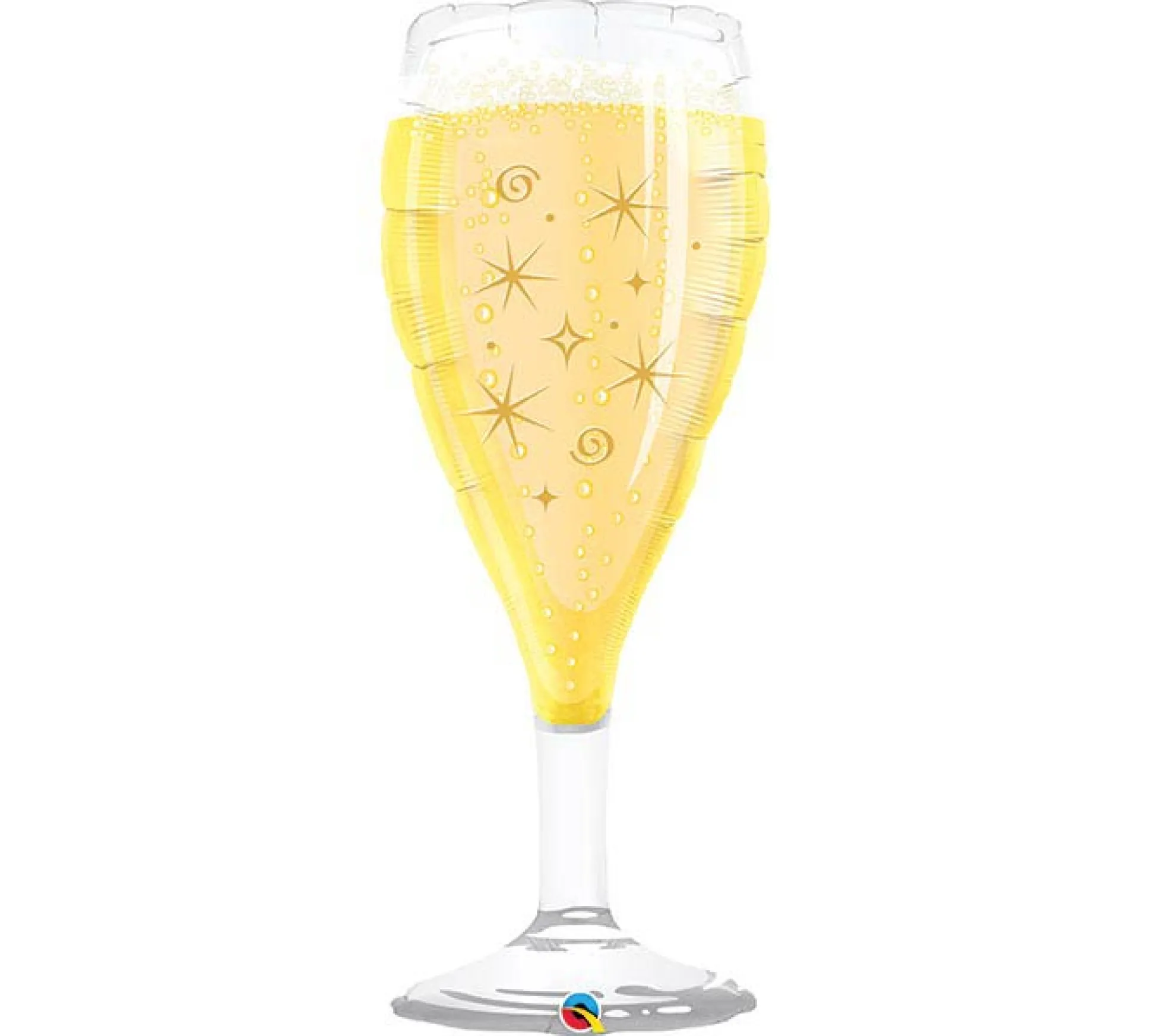 Bubbly Champagne Glass Balloon 39in