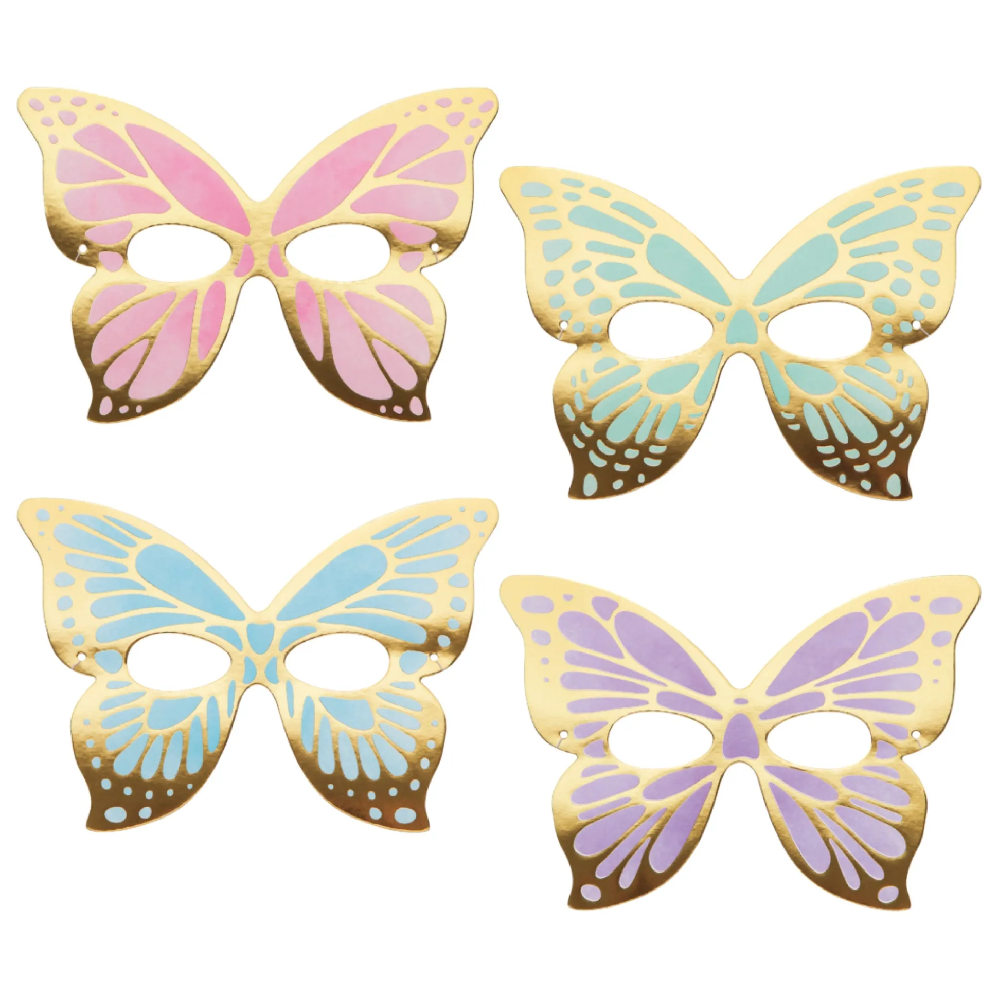 Butterfly Party Masks 8ct