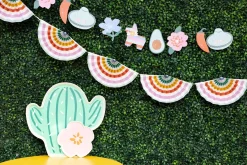Cactus Bamboo Tray Set 2ct