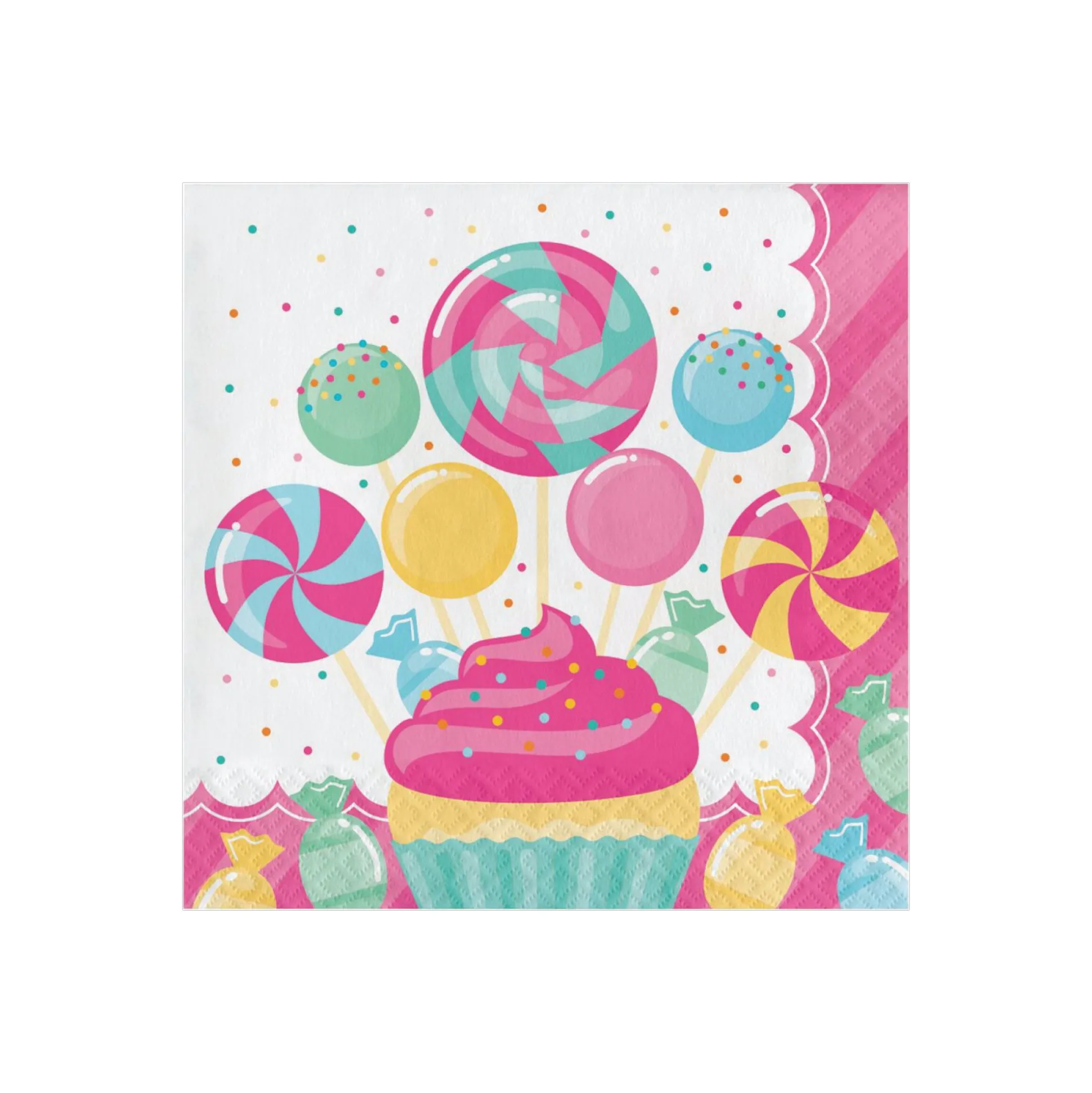 Candy Shop Lunch Napkins 16ct