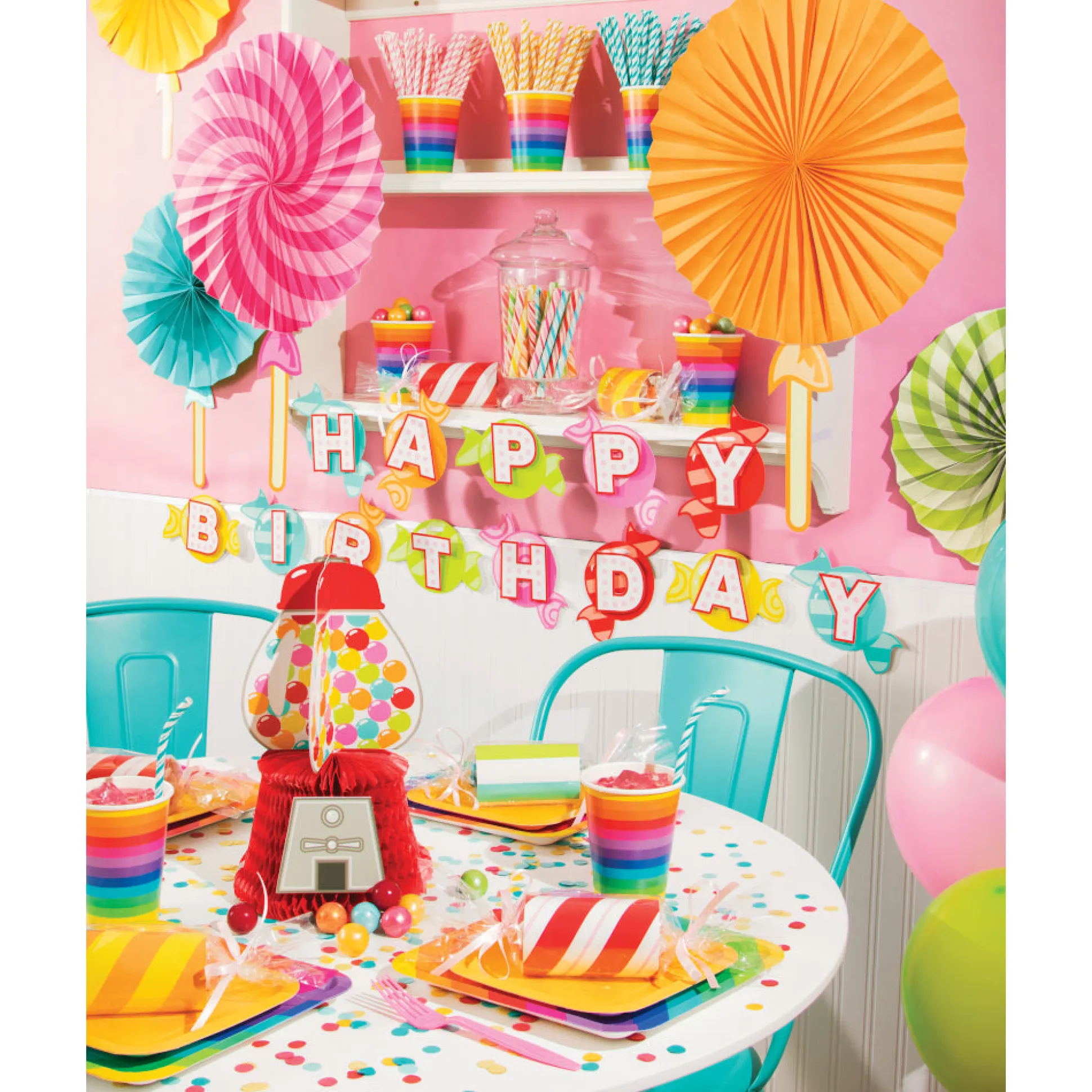 Candy Shop Lunch Napkins 16ct
