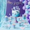 Caribbean Blue Fringe Curtain