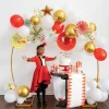 Carnival Paper Fan Decorations 6ct