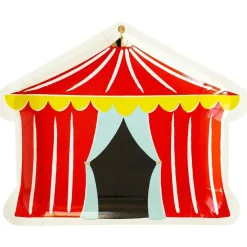 Carnival Tent Lunch Plates 8ct