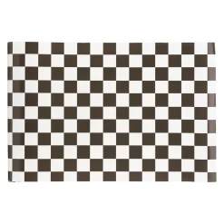 Checkered Race Flag Paper Table Runner