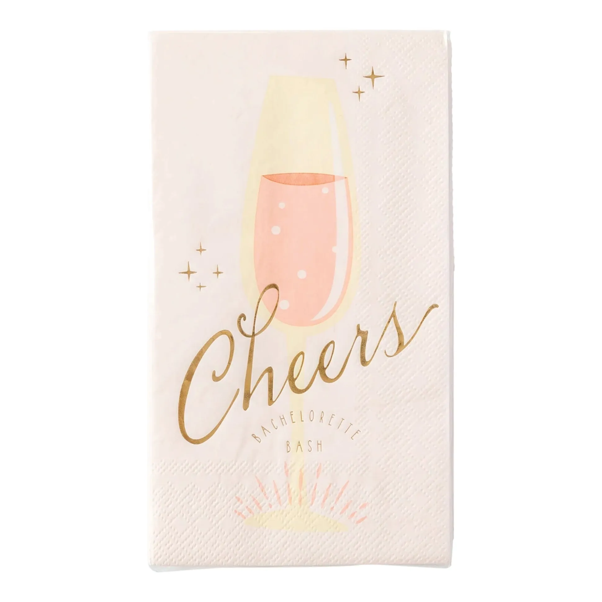 Cheers Bachelorette Bash Paper Guest Towels 18ct