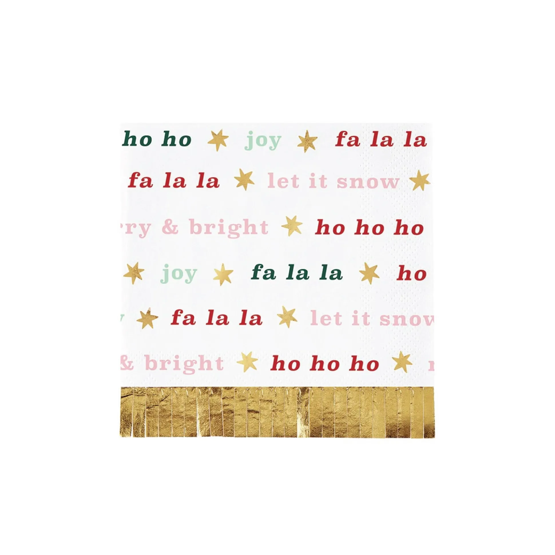 Christmas Cheer Dessert Napkins 20ct