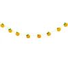 Citrus Orange Felt Banner 6ft