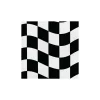 Classic Checkered Flag Dessert Napkins 16ct