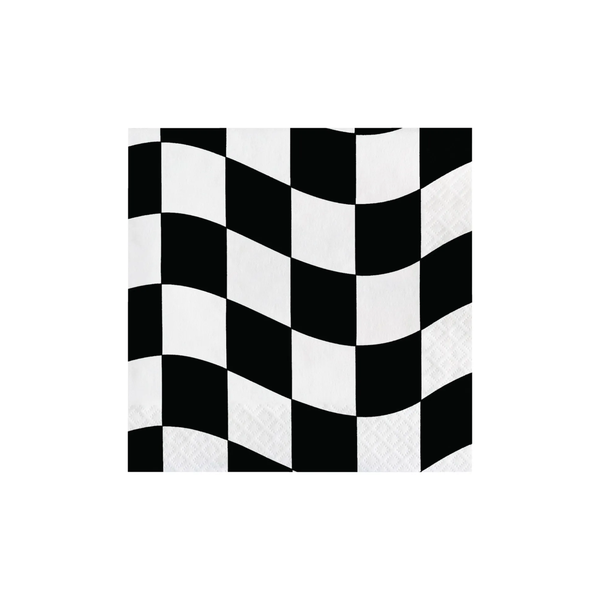Classic Checkered Flag Dessert Napkins 16ct