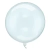 Clear Blue Sphere Balloon 15.7in