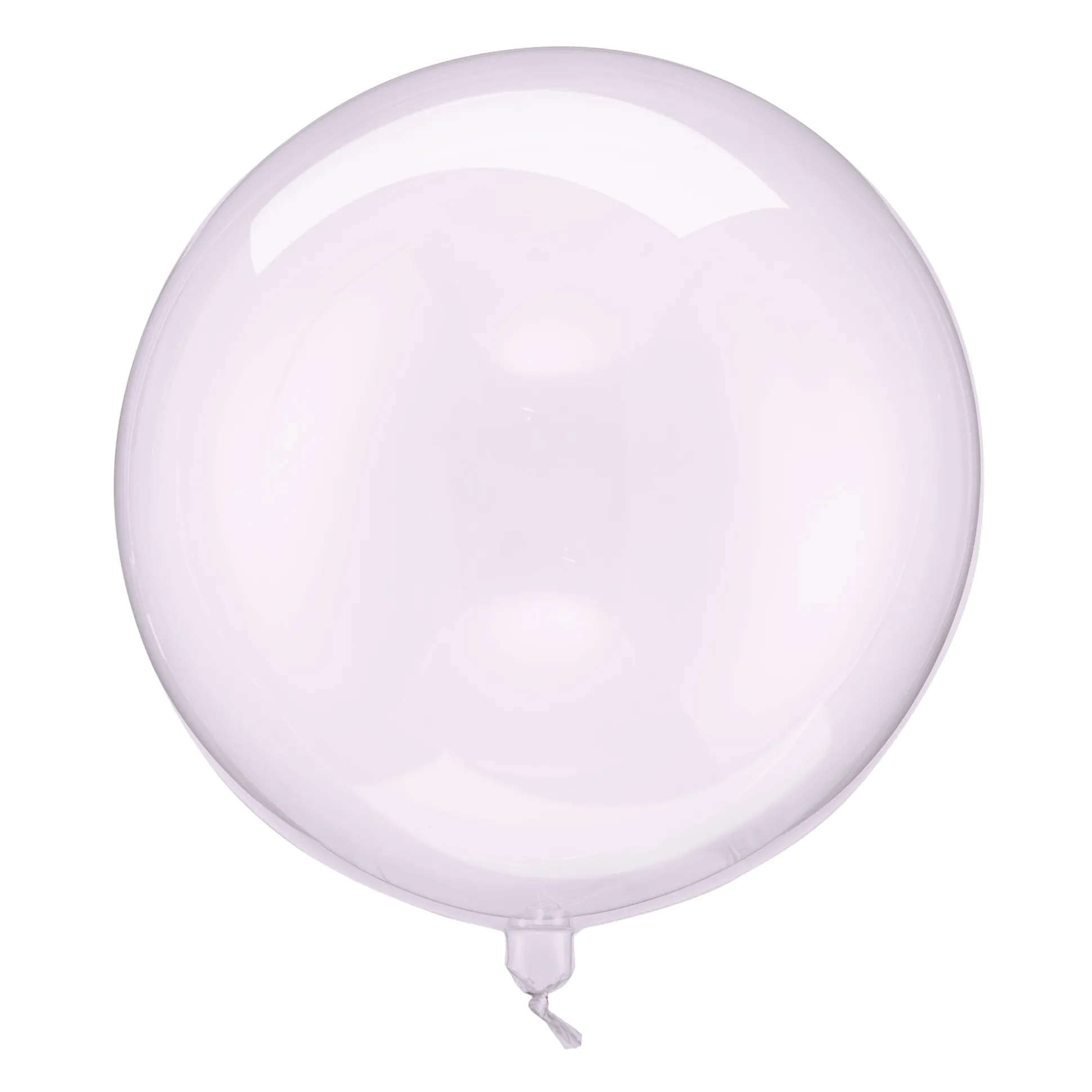 Clear Purple Sphere Balloon 15.7in