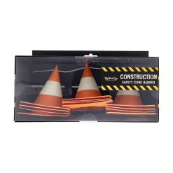 Construction Cone Banner 6ft