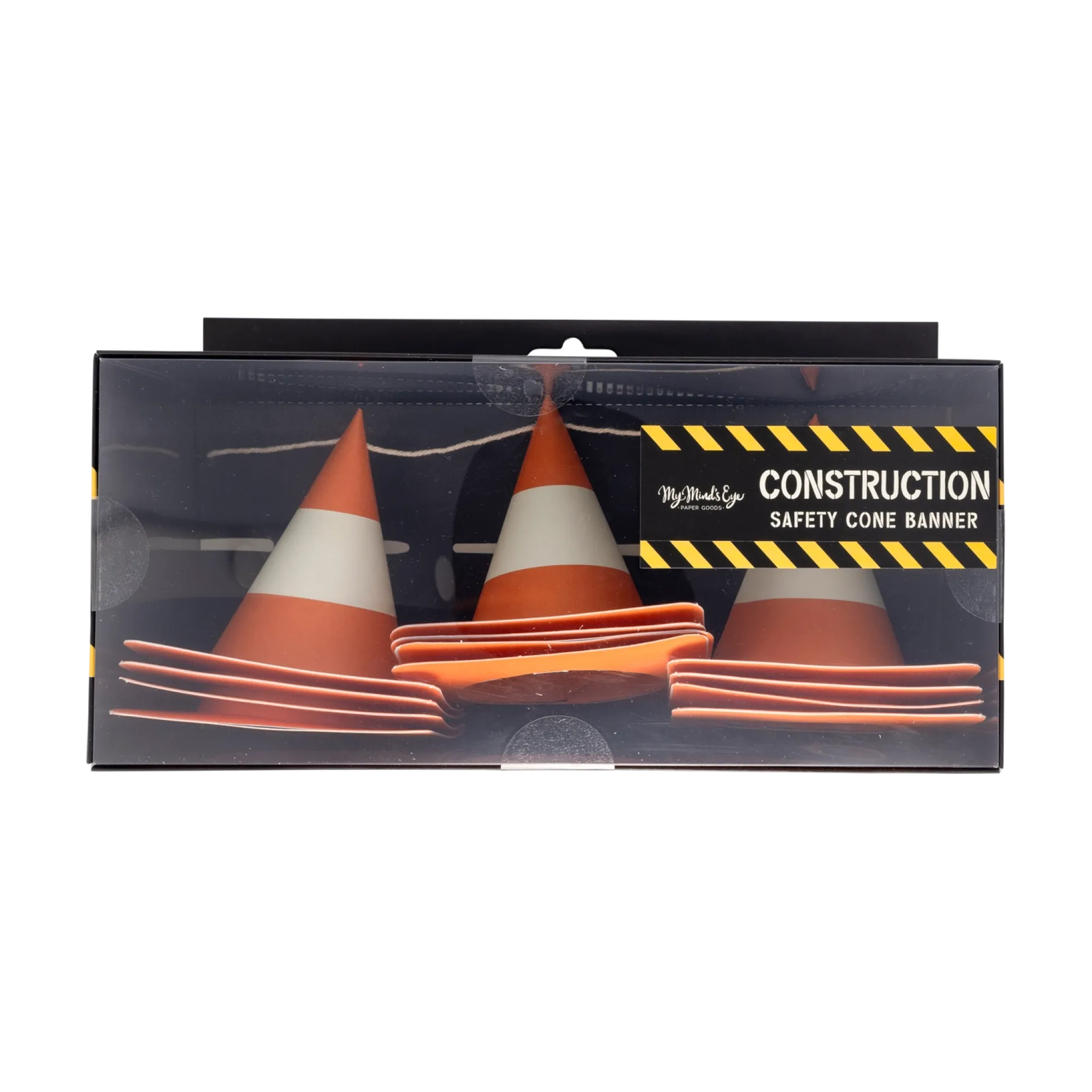 Construction Cone Banner 6ft
