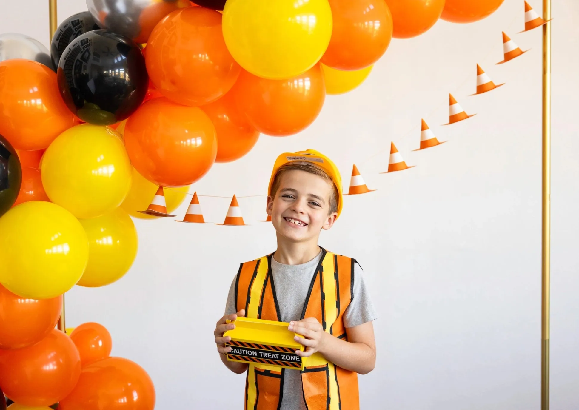 Construction Cone Banner 6ft