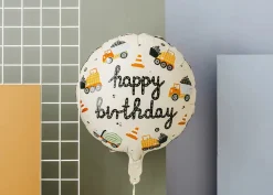Construction Party Birthday Balloon 14in