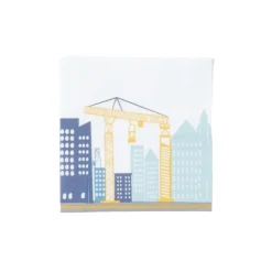 Construction Party Dessert Napkins 16ct