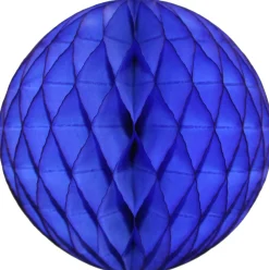 Dark Blue Honeycomb Tissue Ball