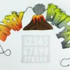 Dinosaur Birthday Age Banner